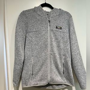 LLBean Fleece zip up jacket